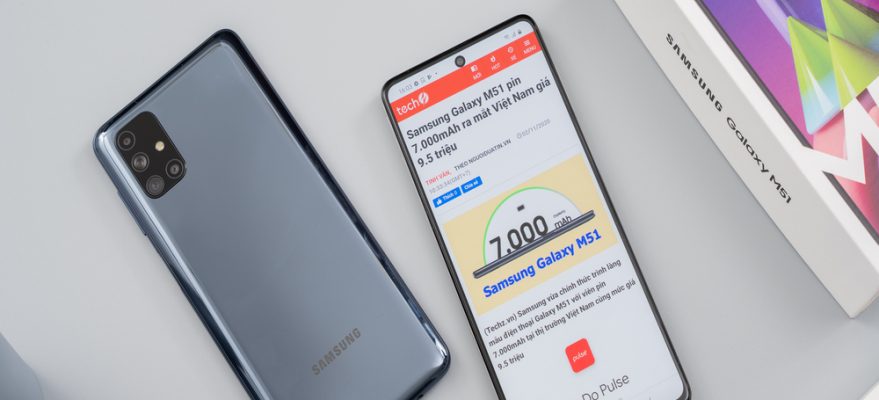 Đánh giá chi tiết điện thoại Samsung Galaxy M51