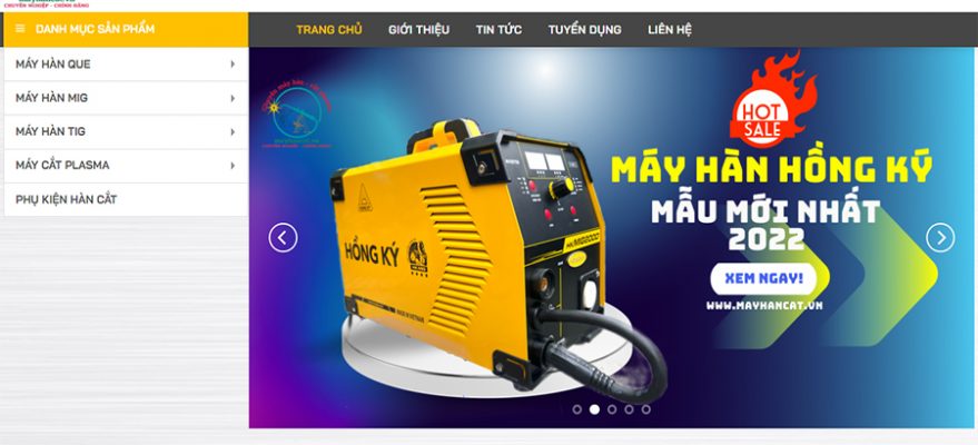 Cung cấp các mẫu máy hàn Mig Hồng Ký chính hãng 100% tại Mayhancat.vn